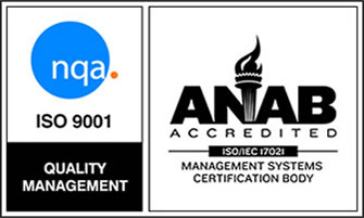 ISO 9001 ANAB Accredited