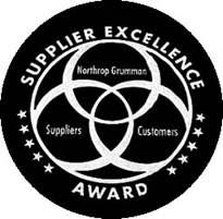 Northrop Grumman Supplier Excellence Award